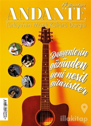 Andante Müzik Dergisi Sayı: 120 Yıl: 14 Ekim 2016