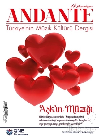 Andante Müzik Dergisi Sayı: 124 Yıl: 14 Şubat 2017