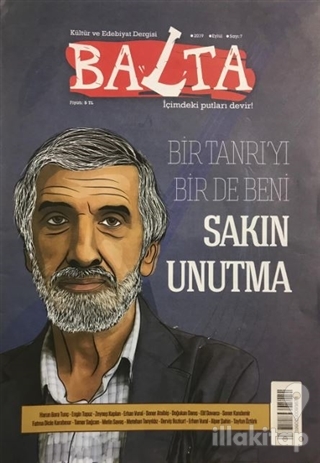 Balta Kültür ve Edebiyat Dergisi Sayı: 7 Eylül 2019