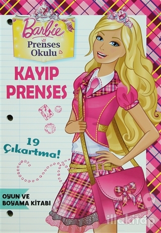 Barbie Prenses Okulu - Kayıp Prenses Oyun ve Boyama Kitabı
