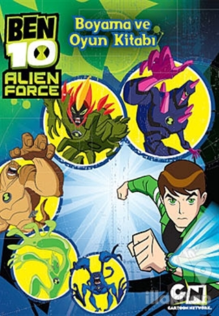 Ben10 Alien Force Boyama Oyun Kitabı