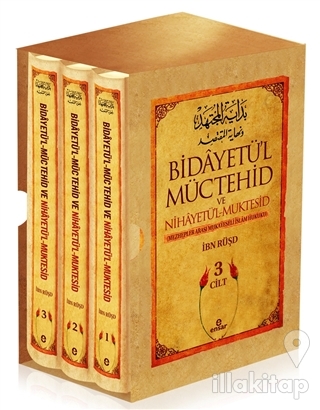 Bidayetü'l-Müctehid ve Nihayetü'l Muktesid (3 Kitap Takım) (Ciltli)