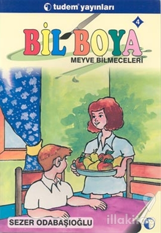 Bil Boya Eğlenceli Bilmece Boyamaca 4 Meyve Bilmeceleri
