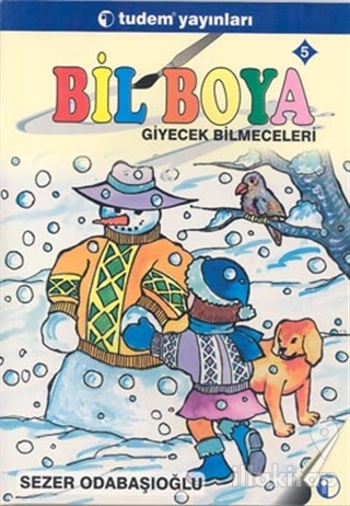 Bil Boya Eğlenceli Bilmece Boyamaca 5 Giyecek Bilmeceleri