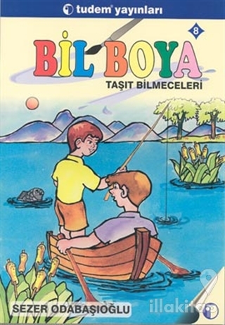 Bil Boya Eğlenceli Bilmece Boyamaca 8 Taşıt Bilmeceleri