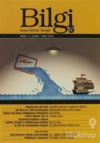 Bilgi Sosyal Bilimler Dergisi Sayı: 11
