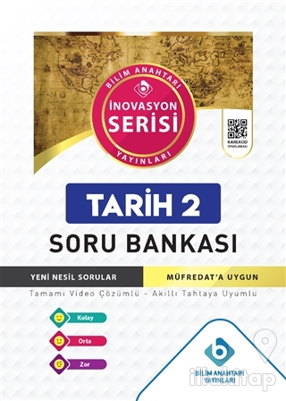 Bilim Anahtarı Yayınları Tarih 2 Soru Bankası
