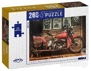 Classic Motorcycle 260 Parça Puzzle