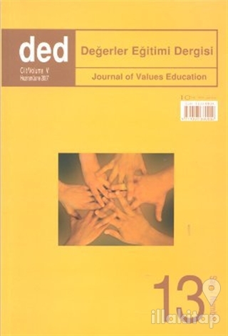 Değerler Eğitimi Dergisi Sayı: 13