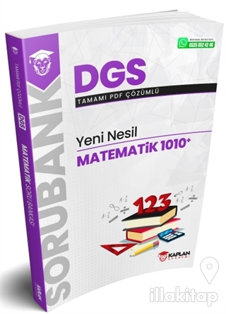 DGS Yeni Nesil Matematik 1010+ Tamamı PDF Çözümlü Soru Bankası