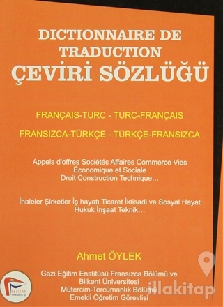 Dictinonnaire De Traduction Çeviri Sözlüğü
