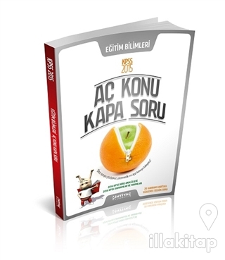 Eğitim Bilimleri KPSS 2015 Aç Konu Kapa Soru