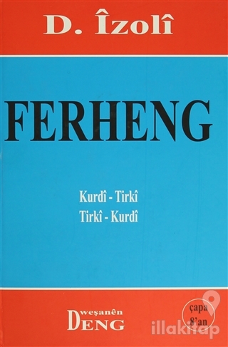 Ferheng Kurdi-Tirki Tirki-Kurdi (Ciltli)