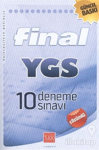 Final YGS 10 Deneme Sınavı - Çözümlü