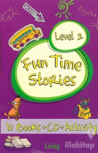Fun Time Stories - Level 2 (10 Books+CD+Activity)
