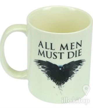 Game Of Thrones Beyaz Kupa - Kuzgun