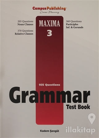 Grammar Test Book - Maxima 3
