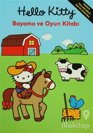 Hello Kitty - Boyama ve Oyun Kitabı
