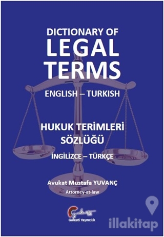 Hukuk Terimleri Sözlüğü (İngilizce-Türkçe) (Ciltli)