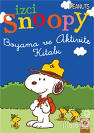 İzci Snoopy Boyama ve Aktivite Kitabı ( Mavi Kapak )