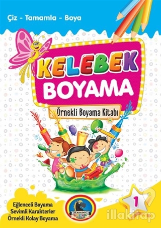 Kelebek Boyama (8 Kitap Takım)