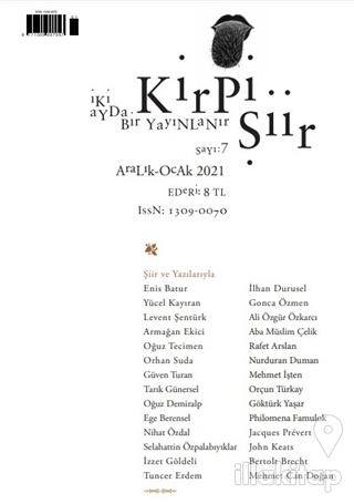 Kirpi Şiir Dergisi Sayı: 7 Aralık 2020-Ocak 2021