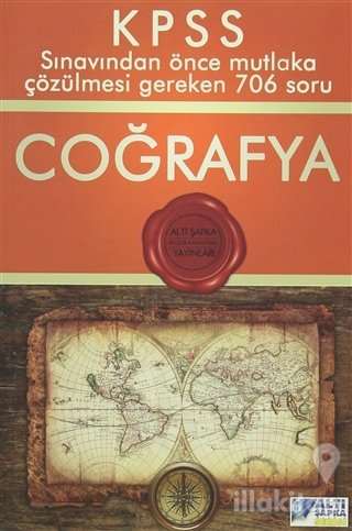 KPSS Coğrafya Sınavdan Önce Çözülmesi Gereken 706 Soru