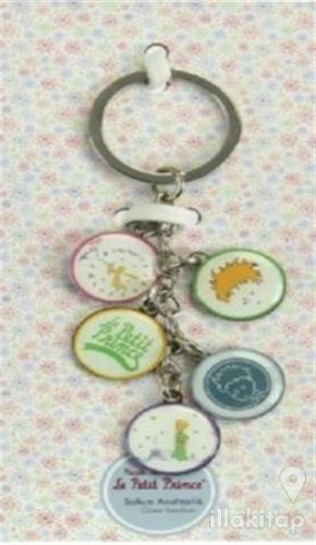 Küçük Prens Salkım Anahtarlık - Beyaz Zemin