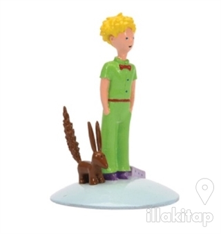 Küçük Prens ve Arkadaşı Tilki Figür (Uzunluk:14 cm)