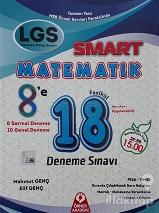 LGS Smart Matematik 18 Deneme Sınavı