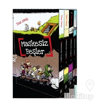 Maskesiz Beşler Serisi - 4 Kitap
