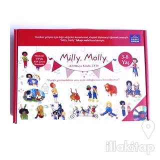Milly Molly (12 Hikaye Kitabı + 2 CD)