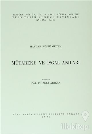 Mütareke ve İşgal Anıları
