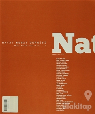 Natama Hayat Memat Dergisi Sayı: 8 Ekim - Kasım - Aralık 2014
