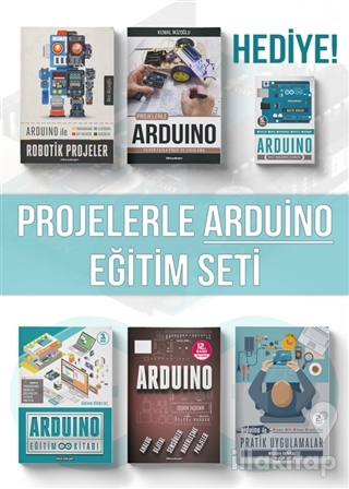 Projelerle Arduino Eğitim Seti (6 Kitap)