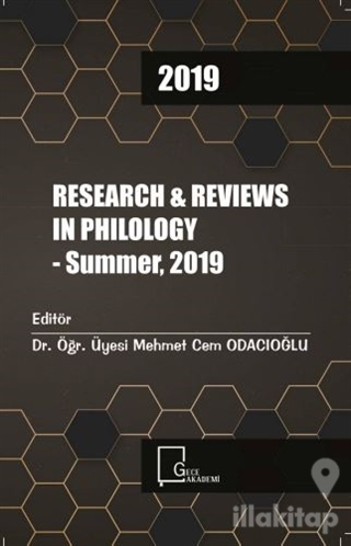 Research and Reviews In Philology - Summer 2019