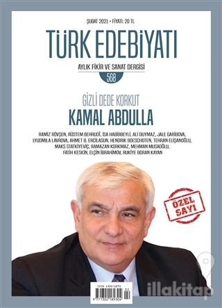 Türk Edebiyatı Dergisi Sayı: 568 Şubat 2021