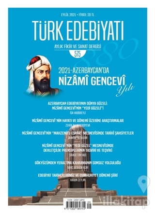 Türk Edebiyatı Dergisi Sayı: 575 Eylül 2021