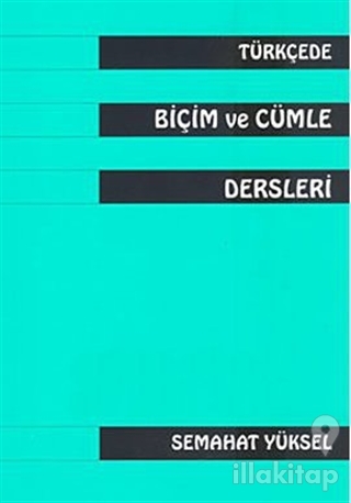 Türkçe'de Biçim ve Cümle Dersleri