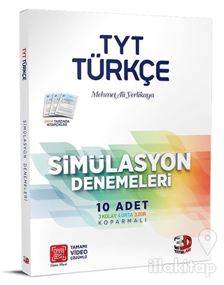 TYT Türkçe Simülasyon Denemeleri 10'lu