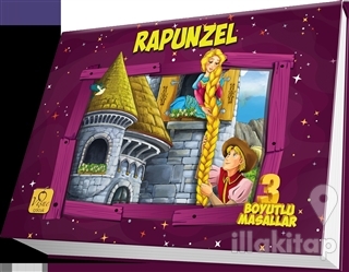 Üç Boyutlu Masallar: Rapunzel (Ciltli)