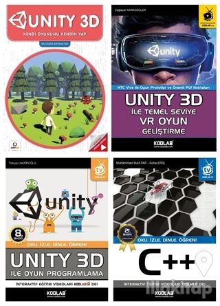 Unity 3D Eğitim Seti (4 Kitap Takım)