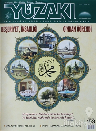 Yüzakı Aylık Edebiyat Kültür Sanat Tarih ve Toplum Dergisi Sayı: 153 K
