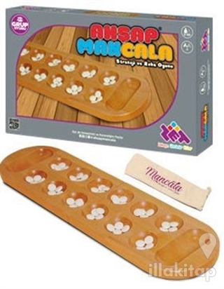 Zet Zeka Ahşap Mancala