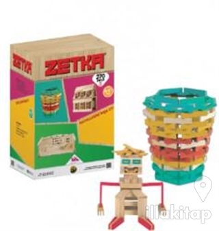 Zetka 270 Doğal + Renkli Parça