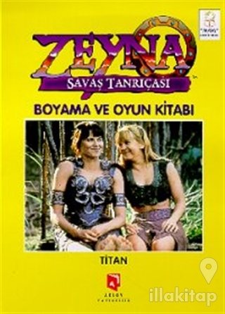 Zeyna Savaş Tanrıçası Boyama ve Oyun Kitabı : Titan