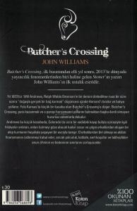 Butcher's Crossing  Zamansız ve Kusursuz Bir Vahşi Batı Hikayesi