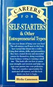 Self-Starters & Other Entrepreneurial Types Self-Starters & Other Entrepreneurial Types
