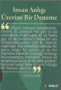 İnsan Anlığı Üzerine Bir Deneme İnsan Anlığı Üzerine Bir Deneme