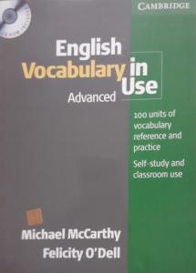 English Vocabulary İn Use Advanced cd ilavelidir English Vocabulary İn Use Advanced cd ilavelidir
